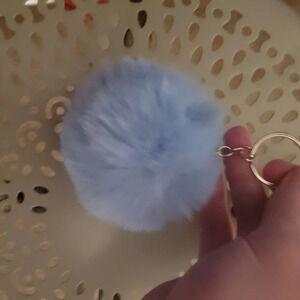 Pompom key chain/Bag Charm